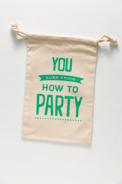 Cotton Muslin Bag/ Party Favor Bag/ Gift Bag & Promotional Muslin Bag
