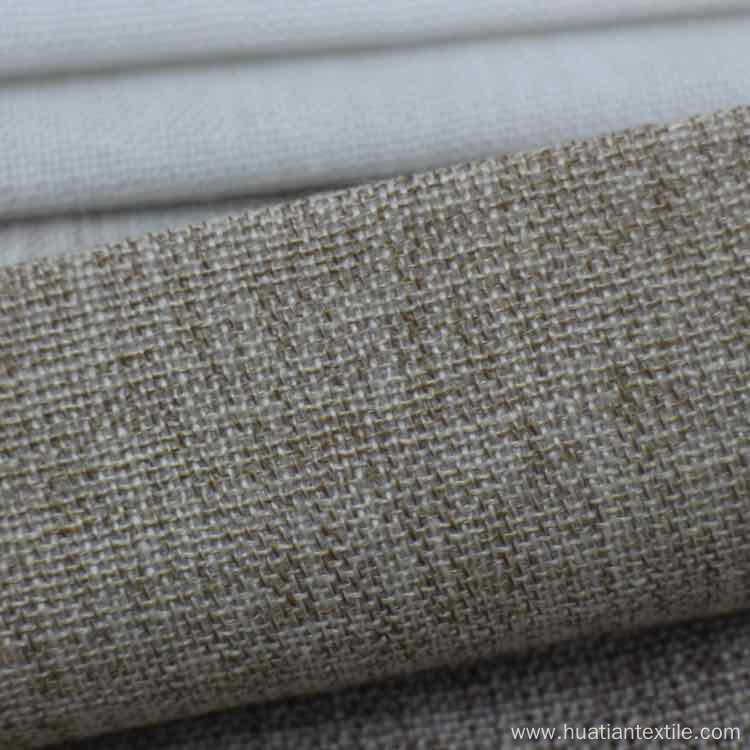 cotton fell linen style dyed soft touched fabric