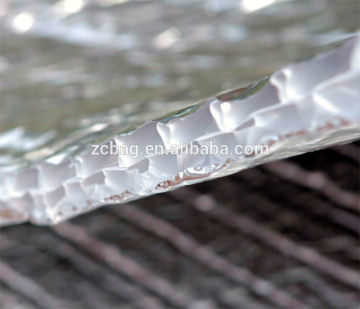 High Reflective barrier flame retardant pure Aluminium foil two layer bubble roof building heat Insulation Material