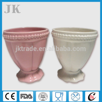 Novelty customized ceramic ice cream cup wholesale