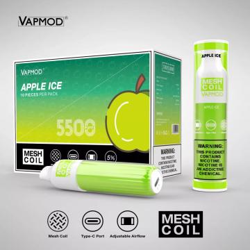 5500 퍼프 vapmod qd40-v2 일회용 vape