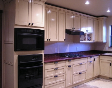Modern Cream White Kitchen Cabinet