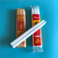 15081129555 Afrika White Fluted Pillar Taper Candle 6pcsx25Bag Packing 300g 400g