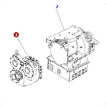 Dump truck HD785-7 torque converter 561-13-71000