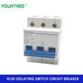 HL30 Isolating Circuit Breaker Household Main Switch Function Disconnector Isolator 1P 2P 3P 4P 32A 63A 100A Laser Printing