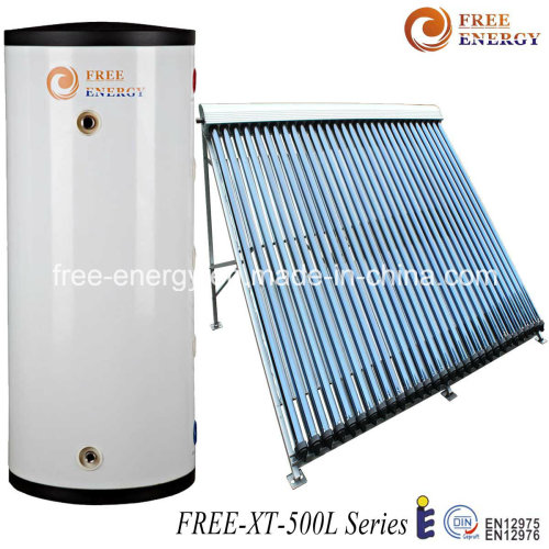 500L Split bertekanan Solar sistem termal dengan surya Keymark En12976