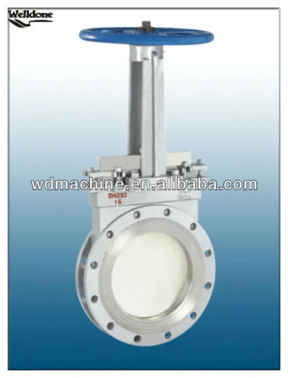 stainless steel knife gate valve