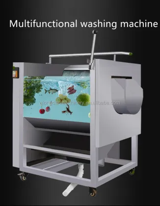 Seafood Cleaning Machine: Stainless Steel Lobster, Crab, Mussel Washer
