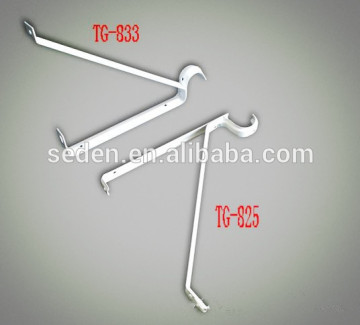 White metal shelf support brackets,closet rod holder bracket,Jiaxing, China, Manufactor