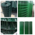 Rete di sicurezza in rete saldata rivestita in PVC verde