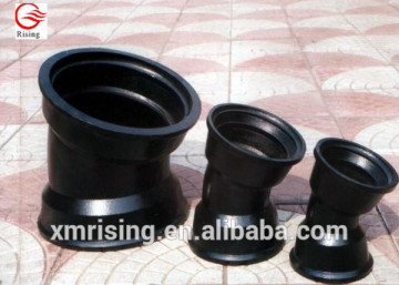 Ductile iron pipe fittings cnc machine casting iron parts