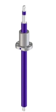 Z-axis servo motor screw