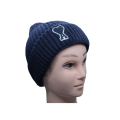 Beanie Knit Applique Hati Biru Tentera Laut
