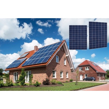 domowy system zasilania energią słoneczną o mocy 5 kW w sieci
