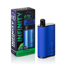 Нэг удаагийн Vape Fooge хязгааргүй 3500 ширхэг хийц