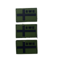 Promotion custom 2D logo soft PVC rubber patch
