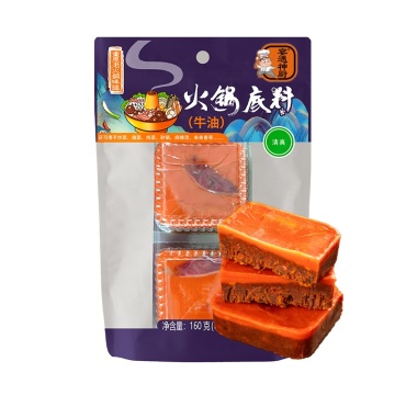 Tianchu 160g Wholesale Chinese Hot Pot Seasoning Mix - Spicy Flavor Soup Base for Restaurants and Retail