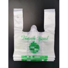 La coutume imprimée 100% biodégradable transporte des sacs bioplastiques