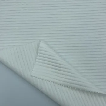 Polyester spandex doule jacquard knitted fabric