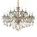 LEDER Country Beaded Rustic Chandelier