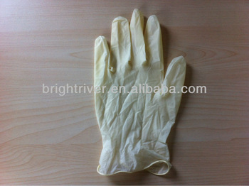 stretch gloves yellow disposable latex gloves rubber gloves emgloves altex gloves