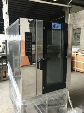 Commercial Gas Air Circulation Convection Oven with Steam Spray of 8 Pans