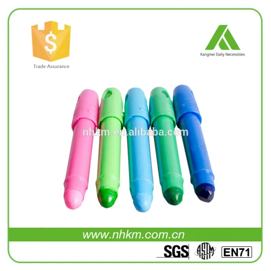 Wax material children using vivid colors mini painting crayon