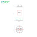 High temperature polypropylene film 0.22UF capacitor