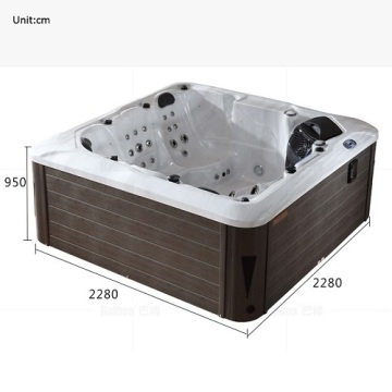 Beste Hauswolken günstiger Preis 4 Personen Whirlpool Outdoorspa