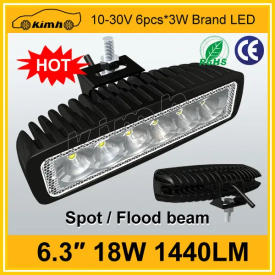 High power 1440LM 18W led work lights portable
