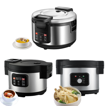 Commercial Stainless Steel Xishi Rice Cooker with Large Capacity and Big Steam Outlet
