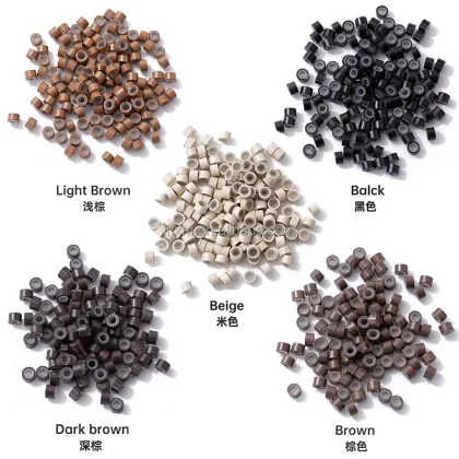 Chinese-Made Plastic Micro Ring Beads & Links