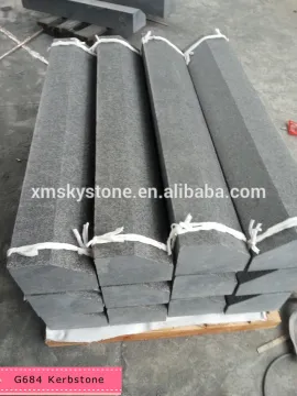black g684 granite standard kerbstone sizes