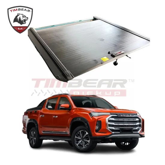 4X4 Aluminum Retractable Bed Cover Tonneau Cover for JAC MAXUS T90 2022-2023
