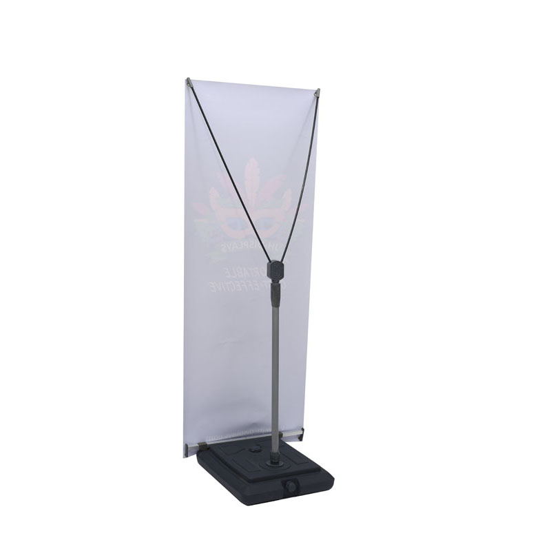 display banner stand Outdoor X-banner B