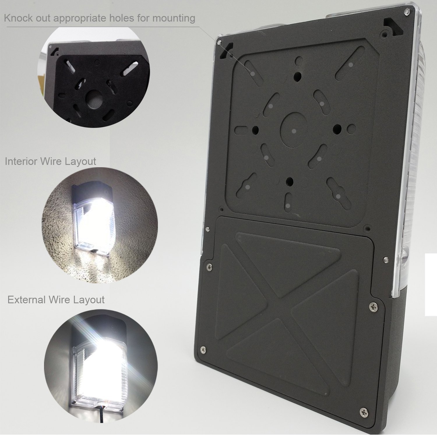 led wall pack retrofit kit