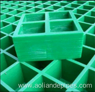 Fibreglass resin floor grp platform walking FRP grating