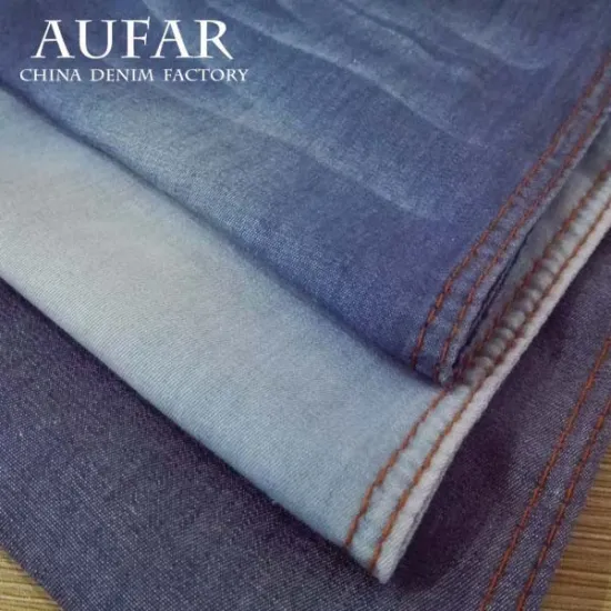 Retro Bell Bottoms Polyester Cotton Denim Fabric