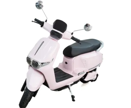 pink color electric scooter
