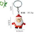 Kerstdecoratie creatieve cartoon sleutelhanger