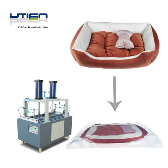 Vacuum Compression Machine for Home Furnishing: Save Space with Fluffy Cushions and Blankets