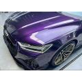 Pet Gloss Metallic Midnight Purple Car Film