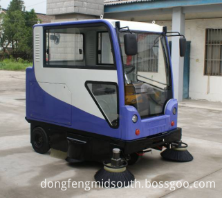 electric sweeper truck-3