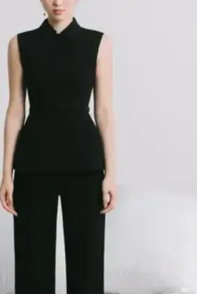 Straight leg pants, beautiful women's style pants