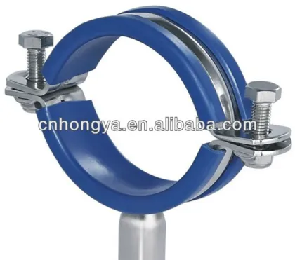 Sanitary pipe fittings pipe holder