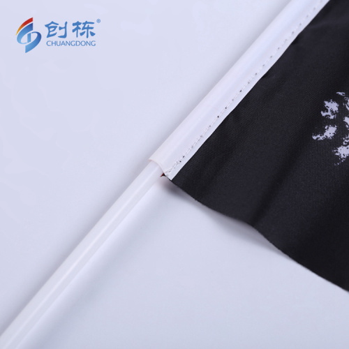 Hign quality custom design pirate hand waving flag