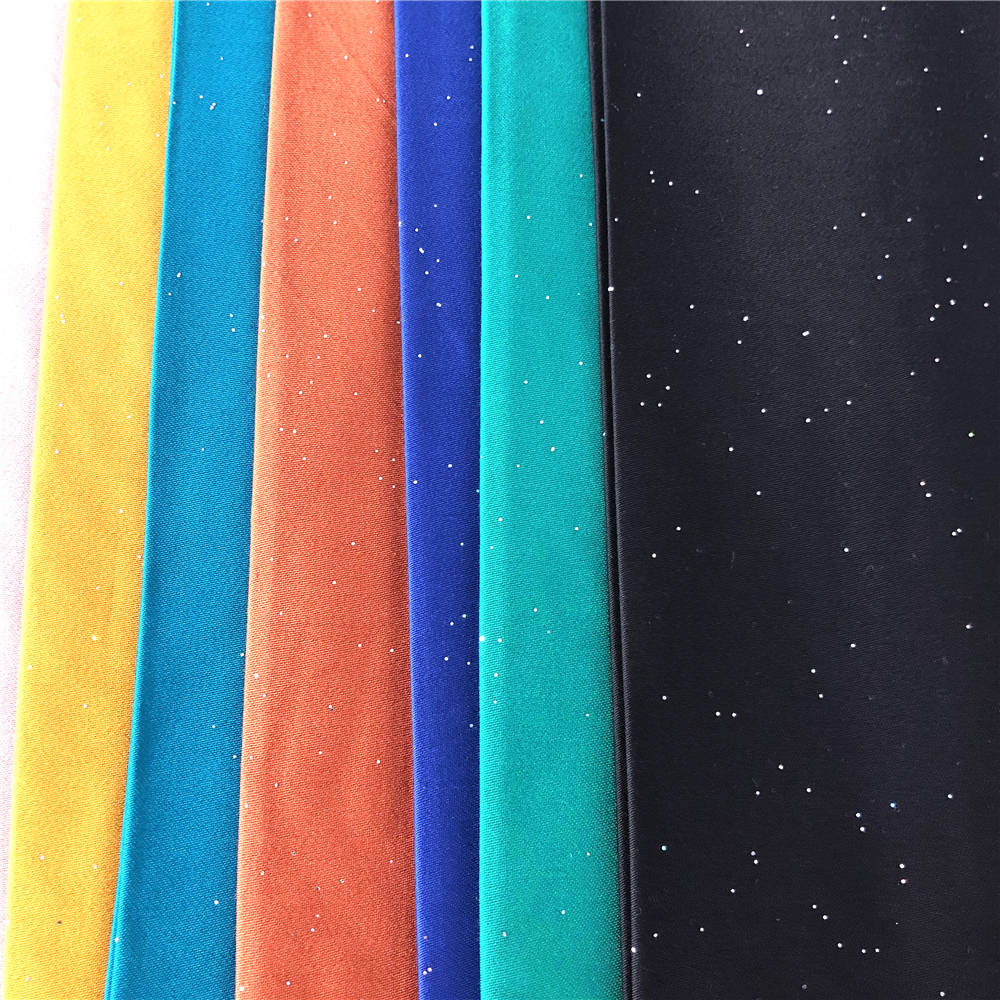 Reyon Satin With Foil