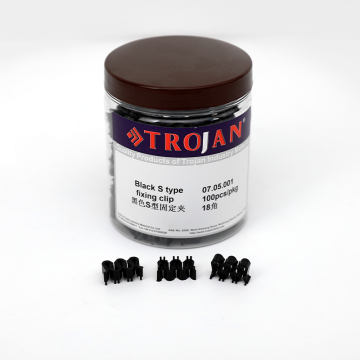 S Black Plastic Clip metallographic sample preparation