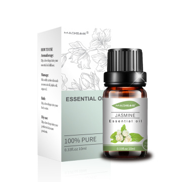 Aceite esencial de jazmín orgánico natural 100%puro para la piel