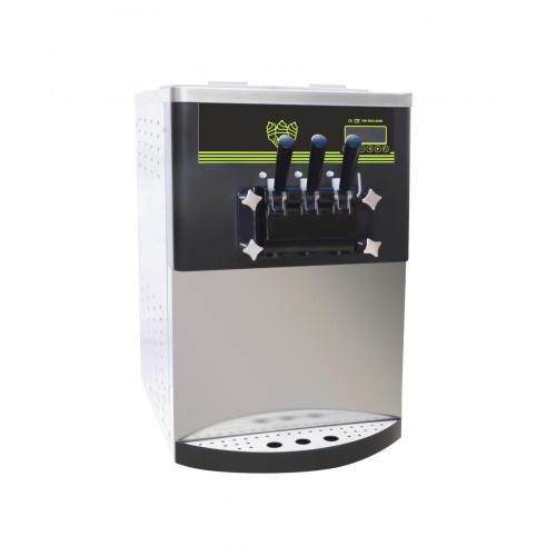 Counter top 3 flavors yogurt ice cream machine